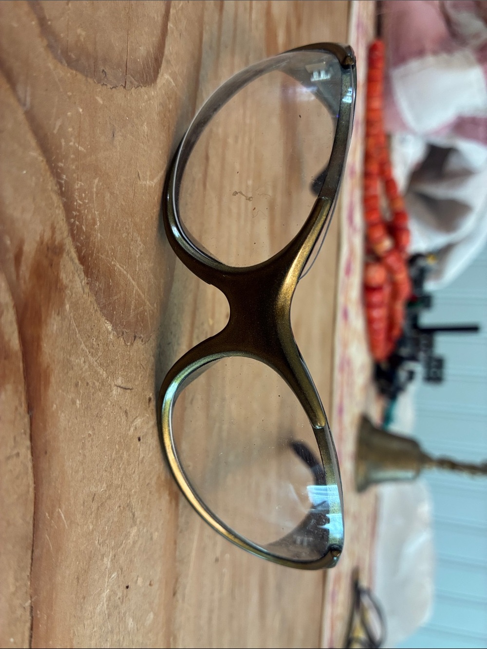 Smith Slider Bazooka Sunglasses Olive Green Clear Interchangeable Lenses France - Picture 2 of 10